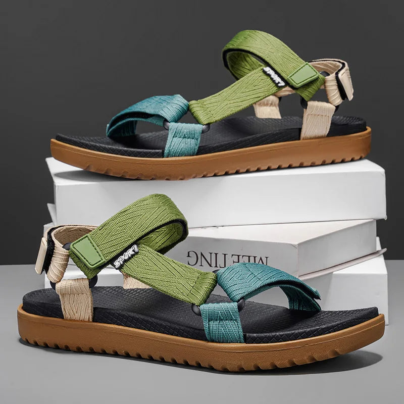 Summer Men Sandals Fashion Leisure Beach Holiday Sandals for Men's Lightweight Shoes New Outdoor Comfortable Casual Sandalies